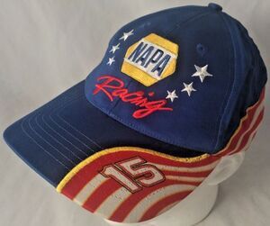 NAPA Racing #15 Michael Waltrip NASCAR Adjustable Strapback Hat/Cap-NEW!